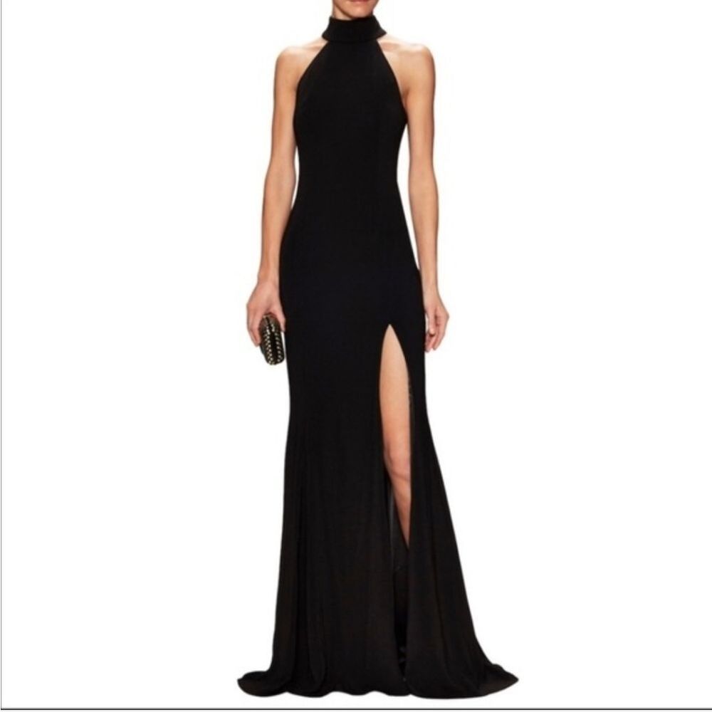 Jay Godfrey Black Cameo Gown NWT Size 0.